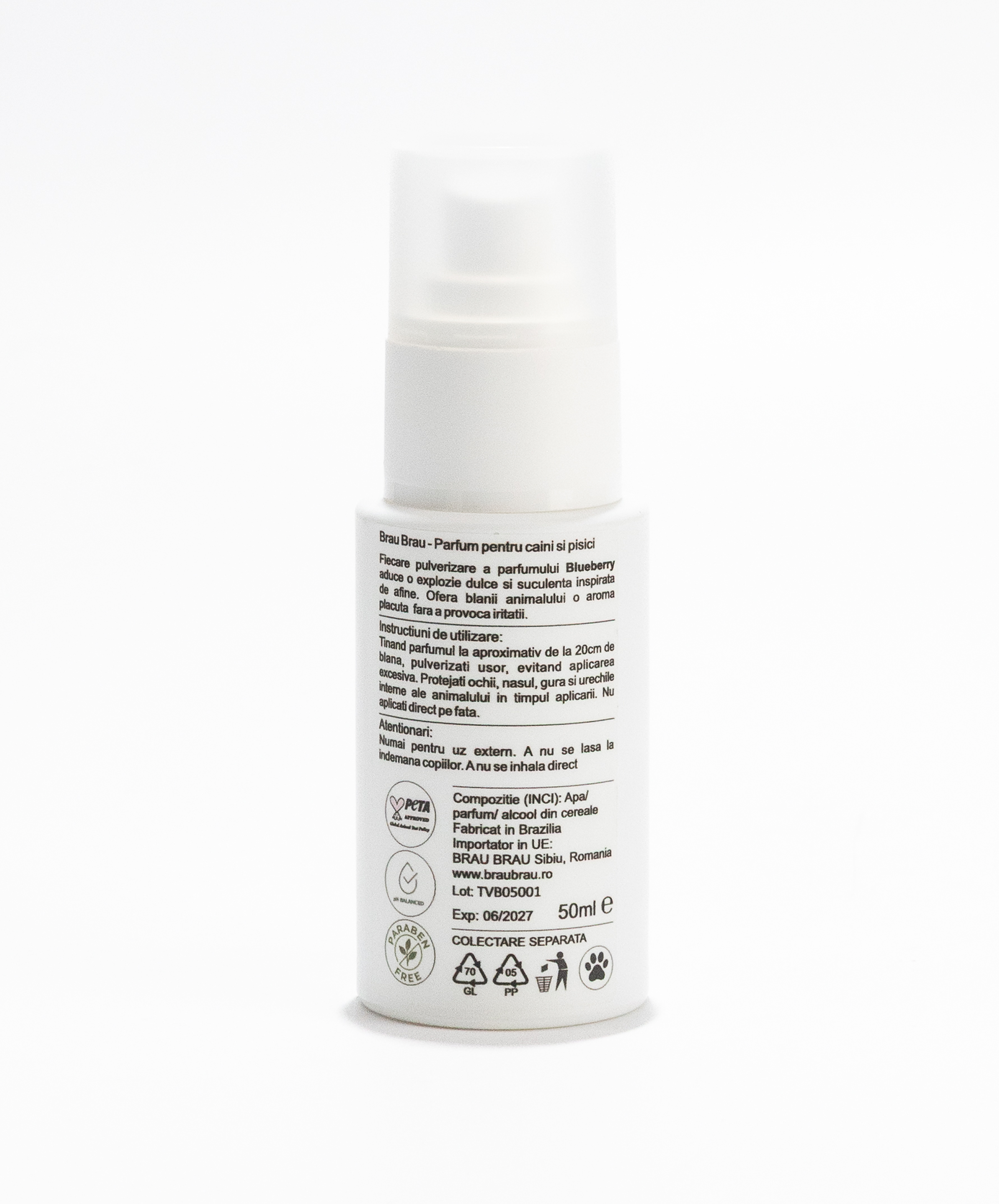 Parfum pentru Câini & Pisici Blueberry - 50 ml