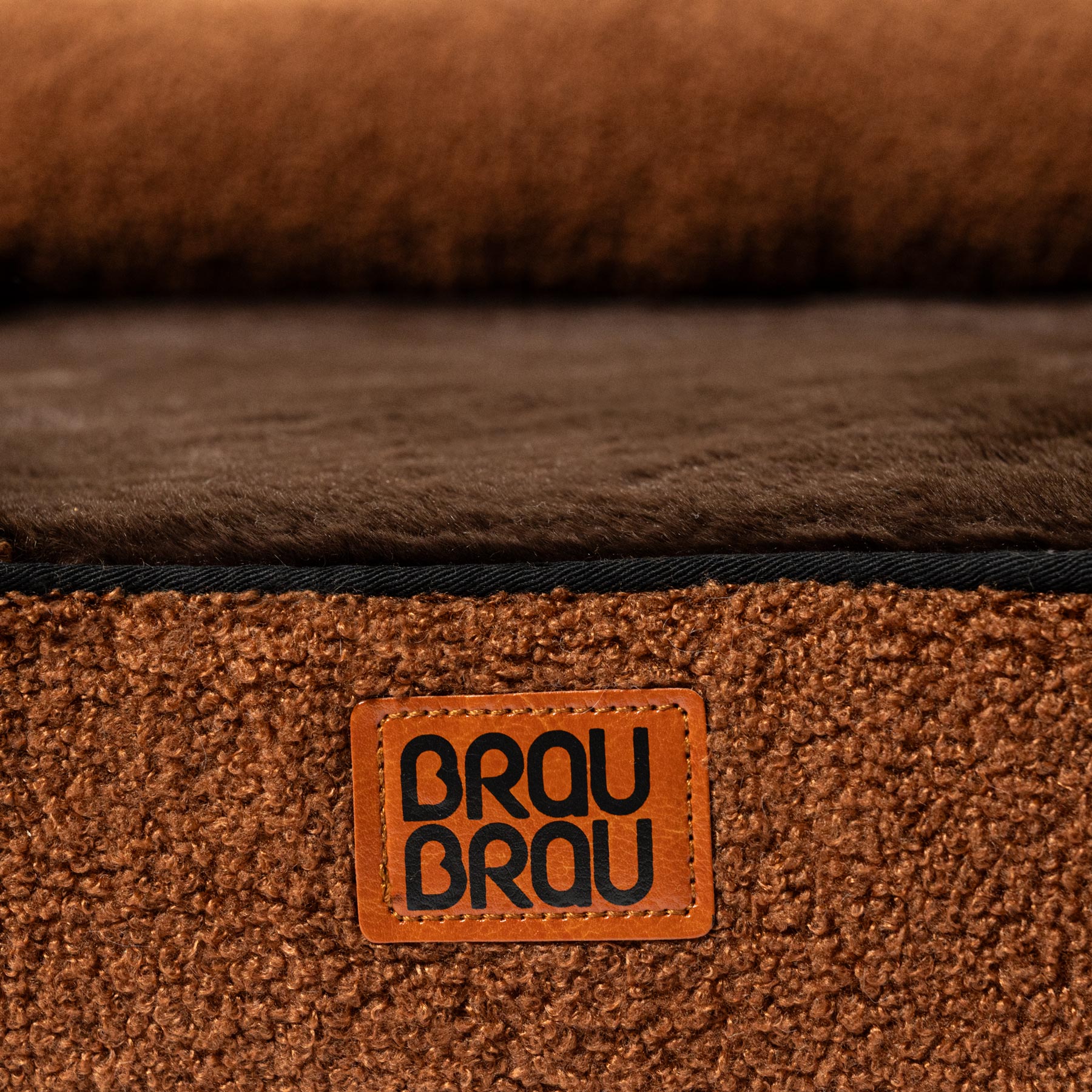 Braunes Bett - Brownie BRAUBRAU für Haustiere (Hunde und Katzen)