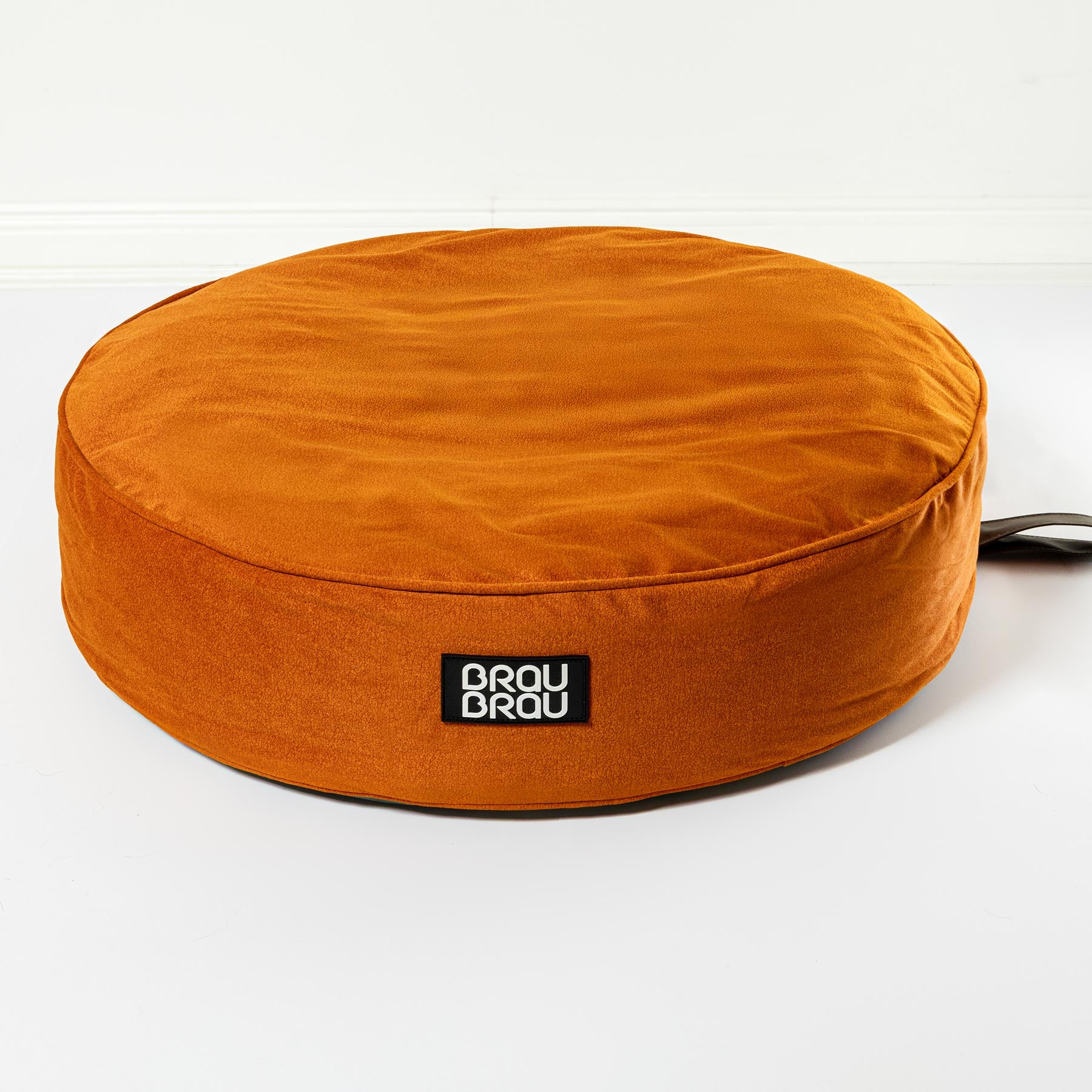 Orange/Grünes Kissen - Rotonda BRAUBRAU für Haustiere (Hunde und Katzen)